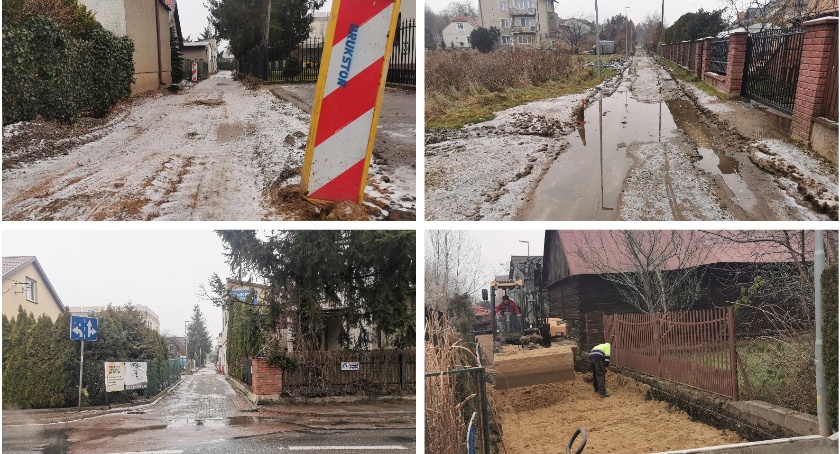 Przebudowa ulicy z komplikacjami