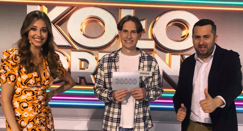 Dominik wygrał finał Koła Fortuny i prawie 40 tys. zł 