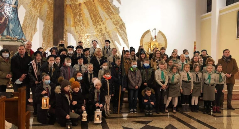 Betlejemskie Światło Pokoju dotarło do naszego powiatu