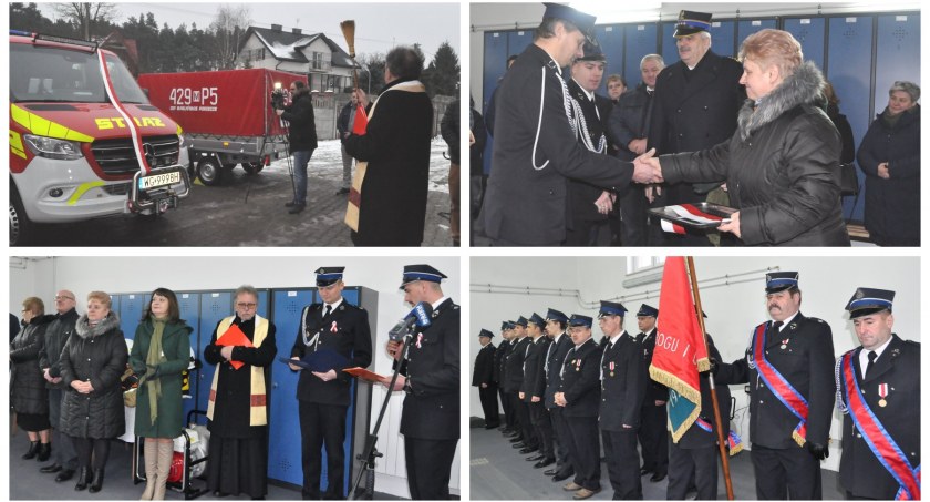 Nowy samochód dla OSP Mariańskie Porzecze przekazany i poświęcony