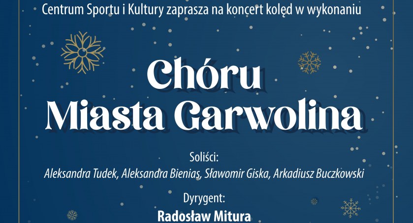 Chór Miasta Garwolina powraca kolędowo