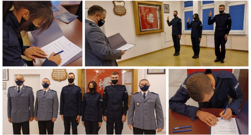 Nowi policjanci złożyli ślubowanie