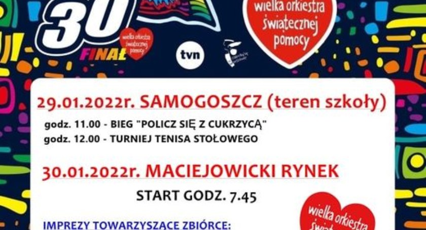 Finał Wielkiej Orkiestry Świątecznej Pomocy w Maciejowicach