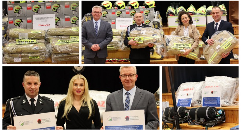 Strażacy z gminy Żelechów z nowym sprzętem