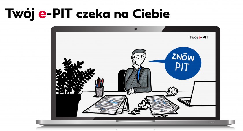 Rozlicz się z fiskusem nie wychodząc z domu. Twój e-PIT czeka na Ciebie