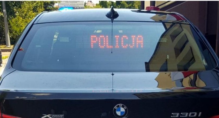 Łotyszka podziękowała za pomoc garwolińskim policjantom
