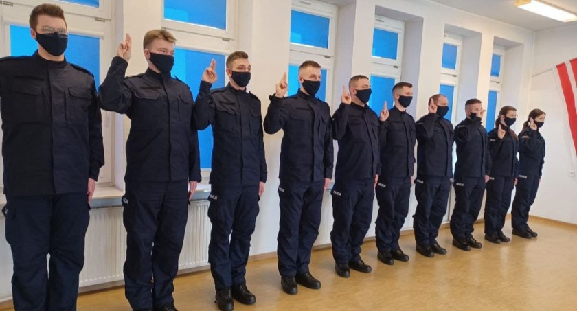 Nowi policjanci złożyli ślubowanie