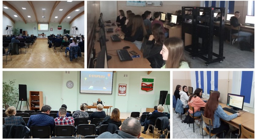 Projekt E–Steps w garwolińskim Technikum nr 1