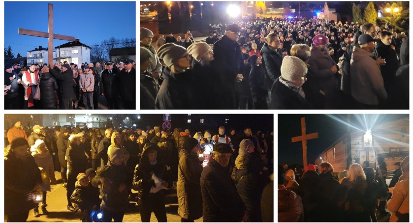 Ulicami przeszły dwie Drogi Krzyżowe