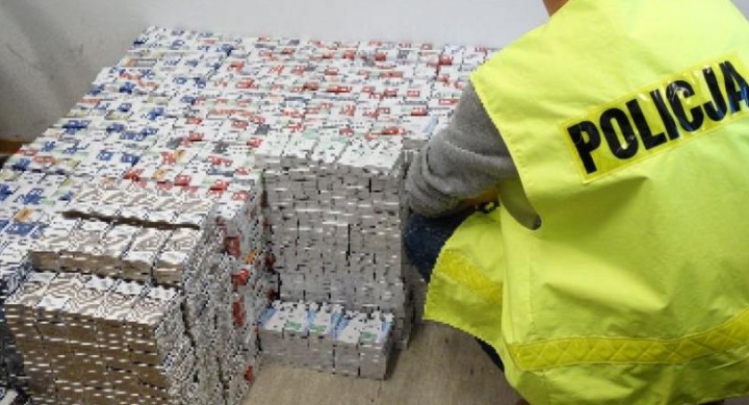 Nielegalne papierosy miał w samochodzie – Kontrabanda już w depozycie
