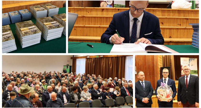Promocja albumu Żelechów na starej fotografii