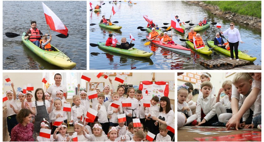 Dzień Flagi w Garwolinie: Biało-czerwoni z CSiK