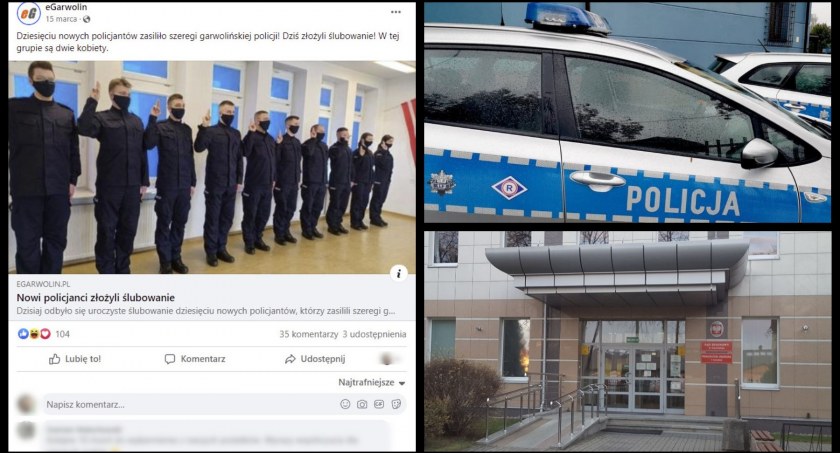 W komentarzu znieważył policjantów – Grozi mu więzienie