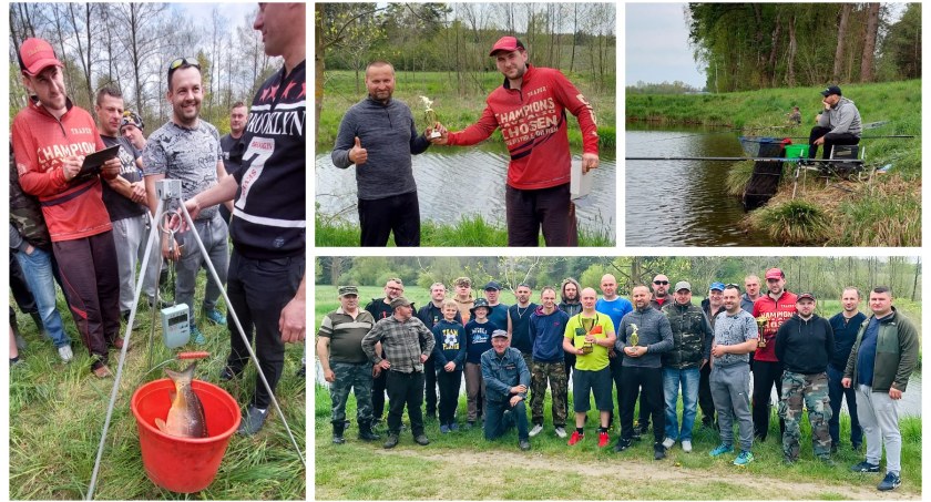 Pierwsze zawody spławikowe na zbiorniku 