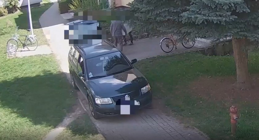 Złodzieja lodówki uchwycił monitoring – To mieszkaniec Garwolina!