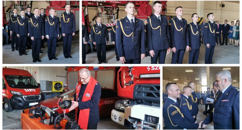 11 funkcjonariuszy z awansami – Dzień Strażaka w PSP Garwolin