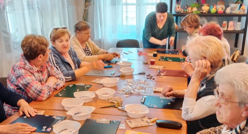 Warsztaty dla seniorów w maciejowickim GOKu