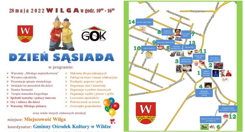 Sąsiedzkie święto w Wildze – Program imprezy i mapa atrakcji!