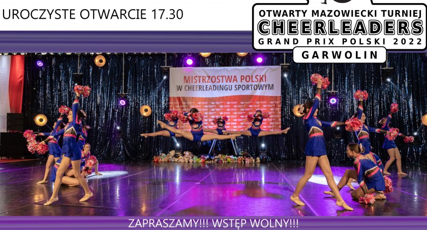 Otwarty Mazowiecki Turniej Cheerleaders w Garwolinie