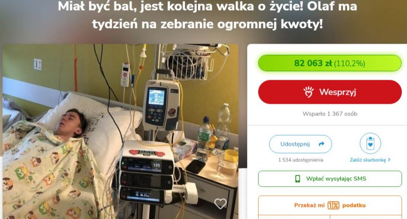 Wystarczyło kilkanaście godzin! Piękny finał zbiórki dla Olafa! 