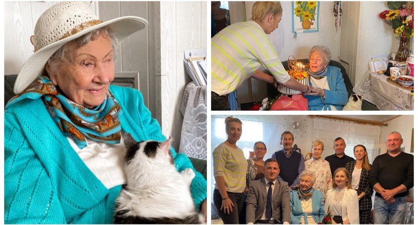 Jak królowa brytyjska! Janina Nowakowska świętowała 100. urodziny!