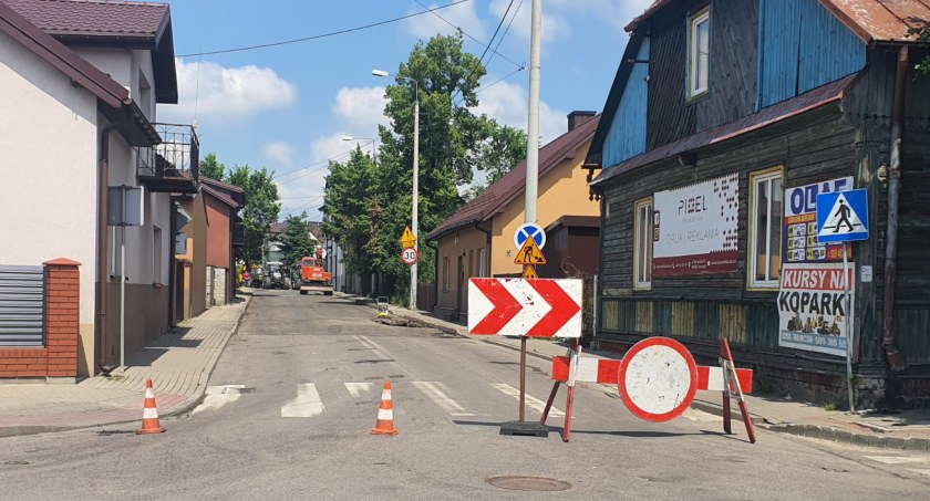 Sienkiewicza zamknięta dla ruchu – Trwają prace