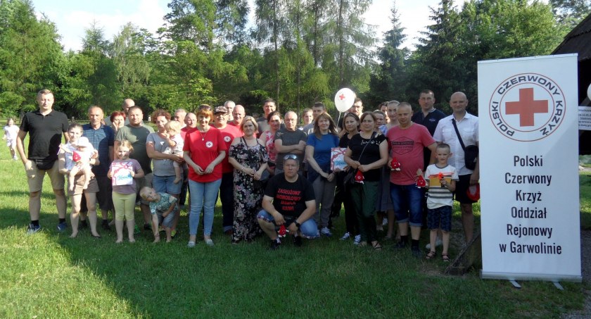 Klub HDK PCK w Garwolinie ma 50 lat! Świętowali plenerowo! 