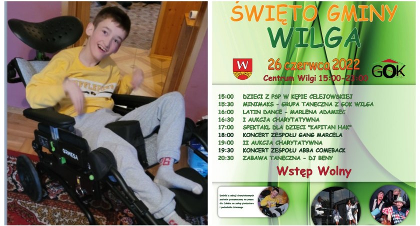 Święto Gminy Wilga − Charytatywnie dla Jakuba