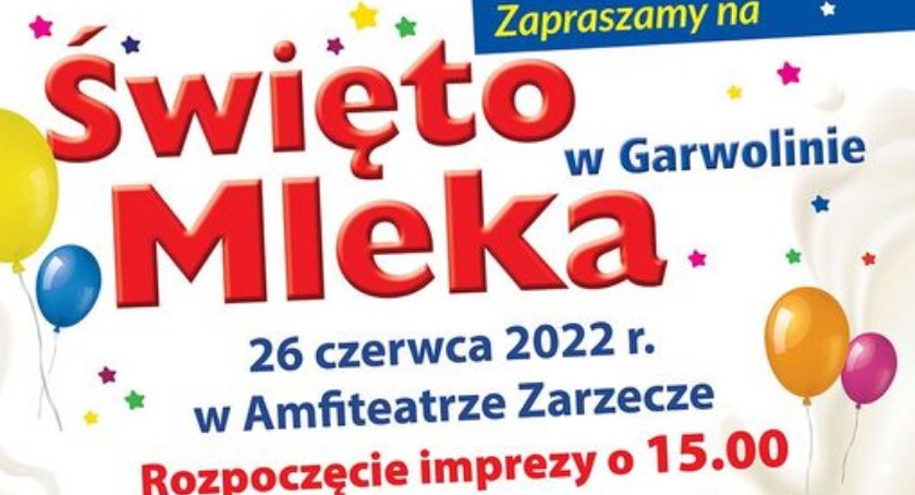 Święto Mleka już w niedzielę! Program imprezy