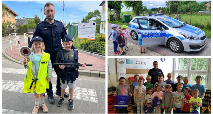 Policjanci ostrzegają przed wakacyjnymi niebezpieczeństwami