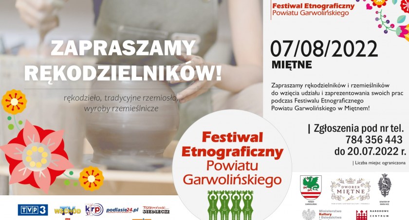 Zgłoś się do Festiwalu Etnograficznego Powiatu Garwolińskiego