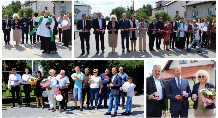 Ulica Kochowska oficjalnie otwarta i poświęcona