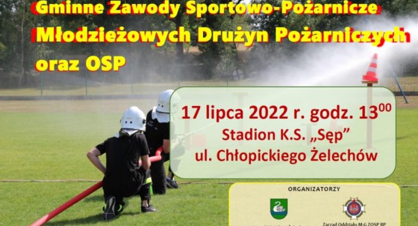 Gminne zawody sportowo-pożarnicze w Żelechowie