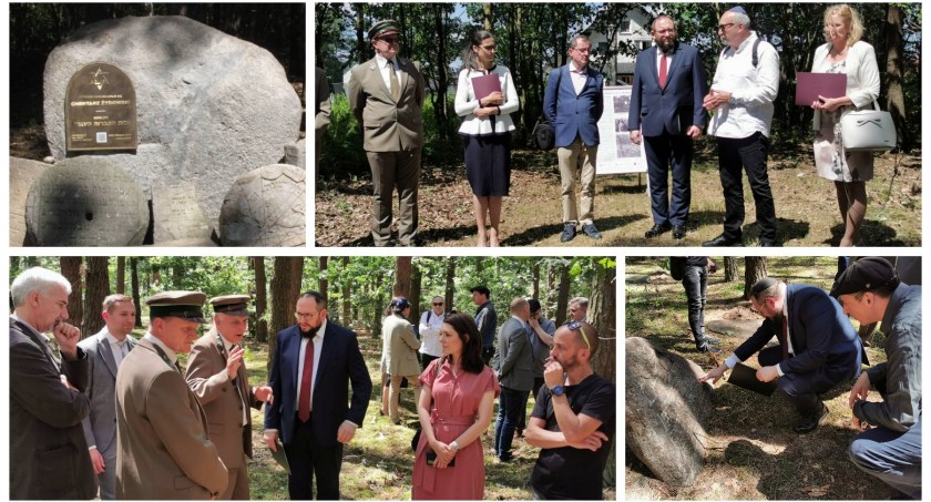Ceremonia na cmentarzu żydowskim – Upamiętnili tych, o których chciano zapomnieć 