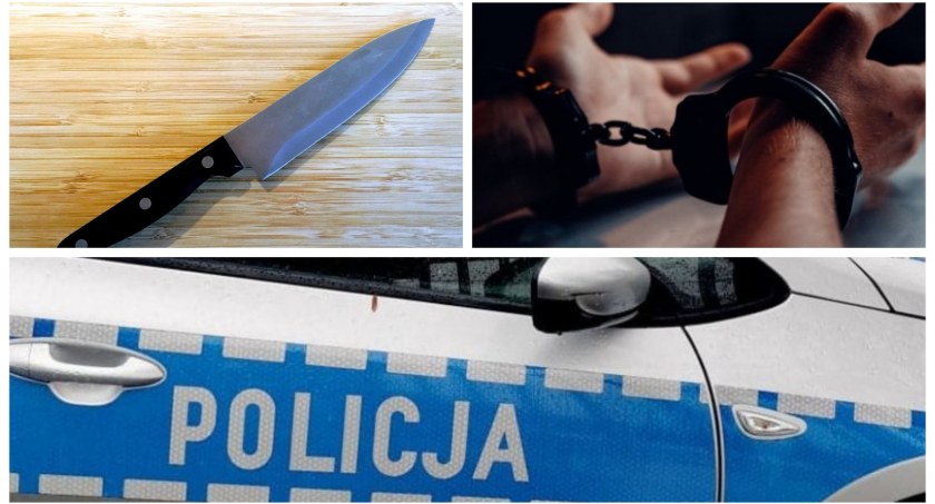 Zgłosiła, że mąż groził jej nożem. Rozmowa urwała się – Policja interweniowała natychmiast!