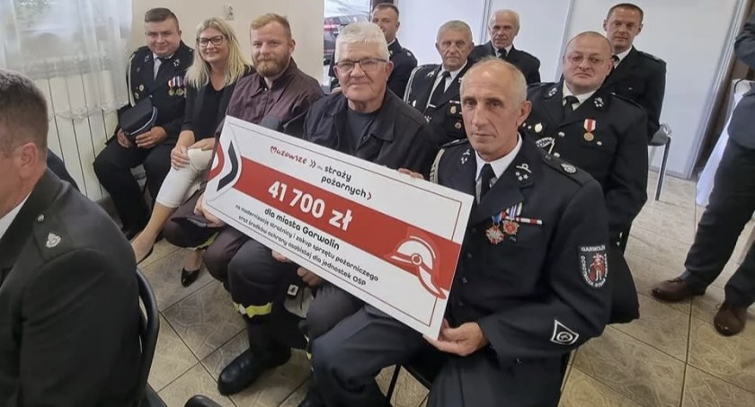 Strażacy z Garwolina otrzymali dofinansowanie na sprzęt