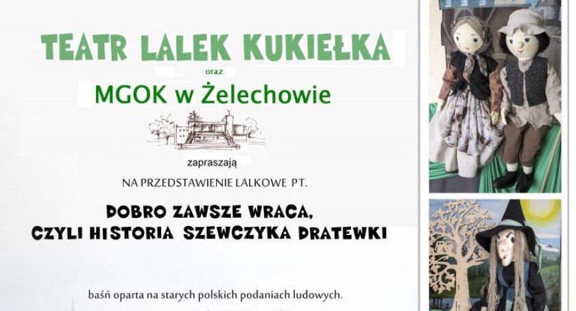 Szewczyk Dratewka na scenie MGOK w Żelechowie