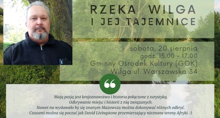 Rzeka Wilga i jej tajemnice
