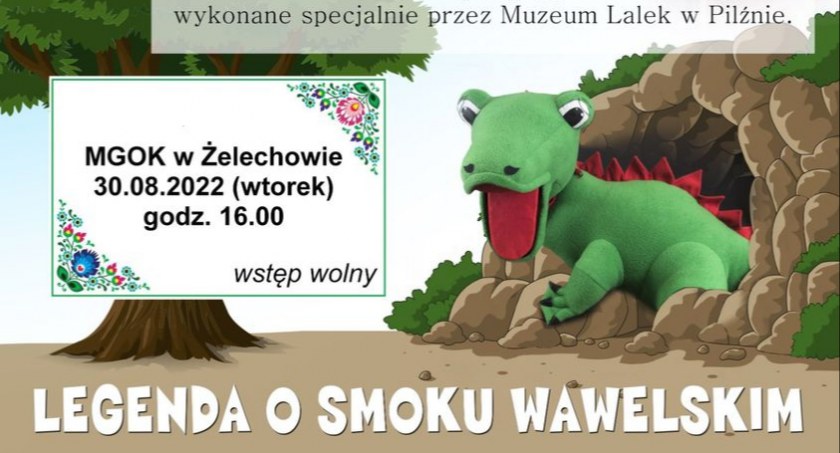 Legenda o smoku wawelskim na żelechowskiej scenie