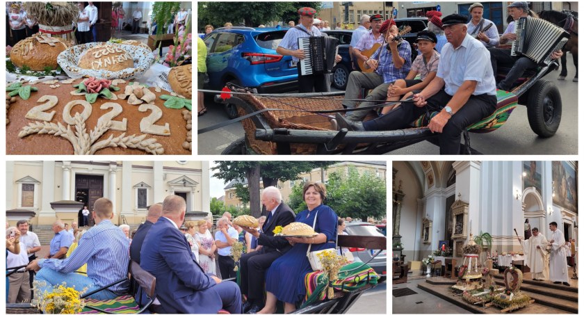 Rolnicy z Garwolina i okolic dziękowali za tegoroczne plony