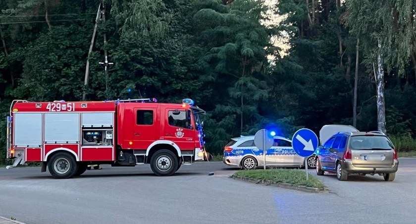 Kolizja na skrzyżowaniu