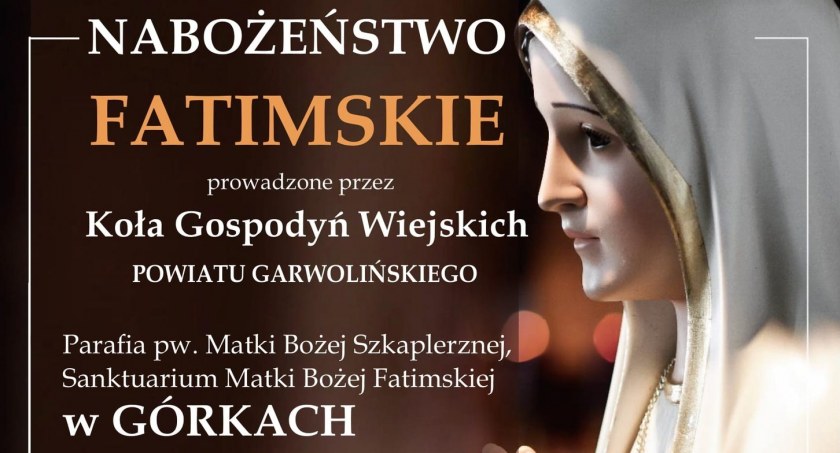 Koła Gospodyń Wiejskich zapraszają do wspólnej modlitwy