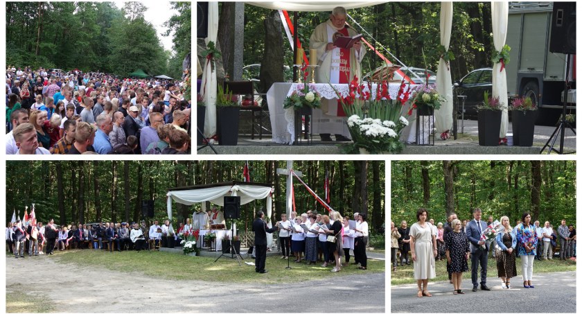 Pamiętają o poległych w lesie unińskim