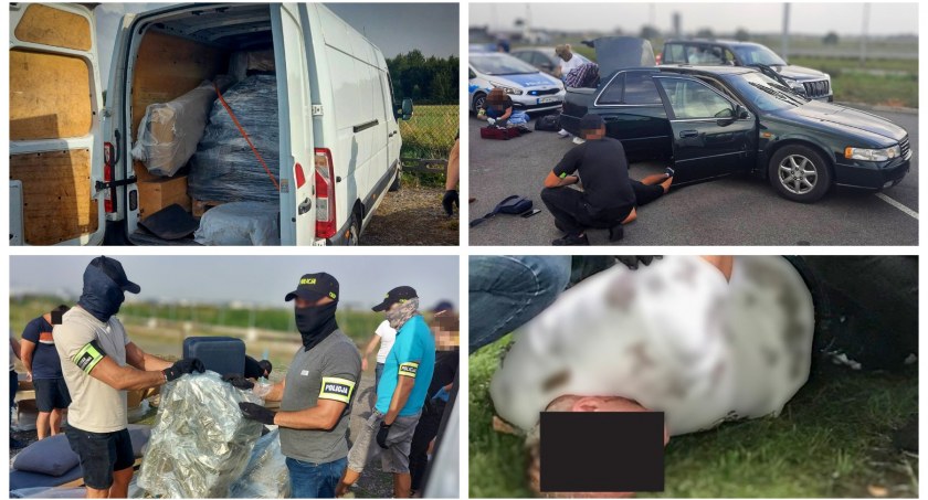 Gigantyczny przemyt narkotyków w meblach, zatrzymania, zlikwidowany magazyn (VIDEO)