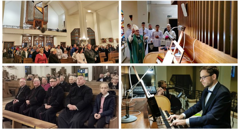 Historyczne wydarzenie w parafii – Biskup Gurda poświęcił organy 