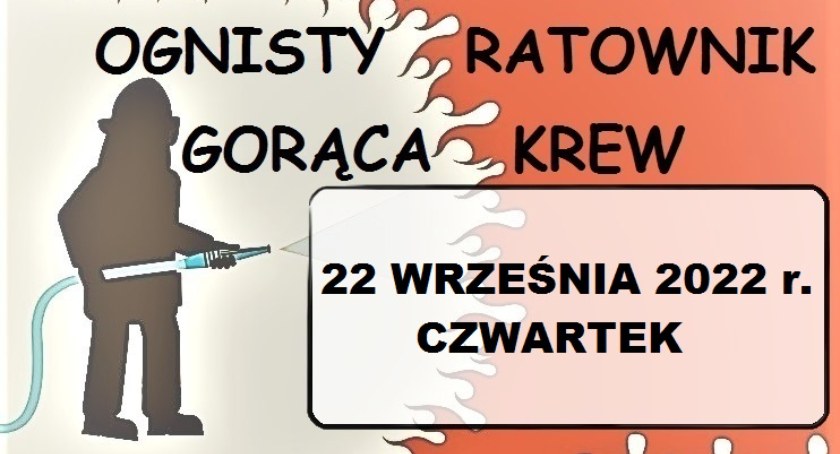 Zbiórka krwi nie tylko dla strażaków