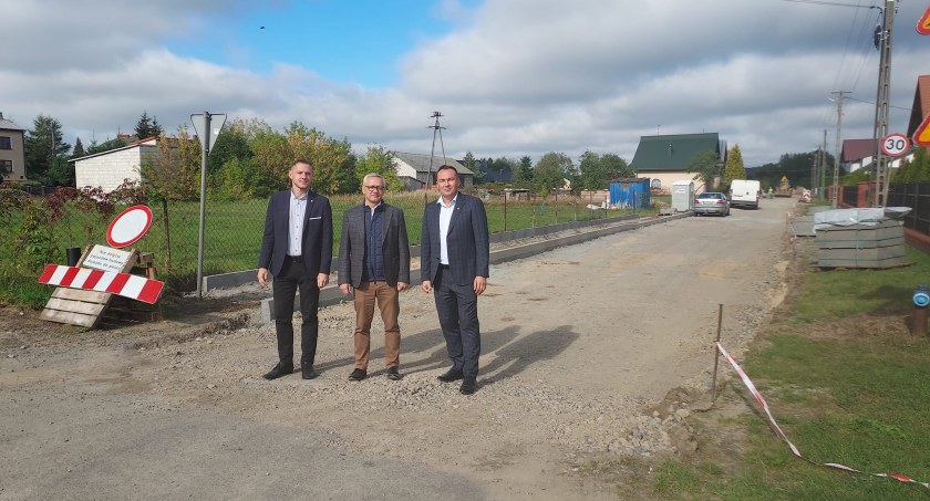 Marek Zagórski z wizytą w gm. Maciejowice