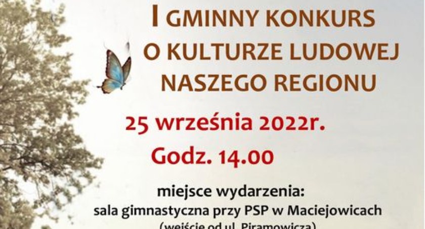 Gminny Konkurs o Kulturze Ludowej w Maciejowicach