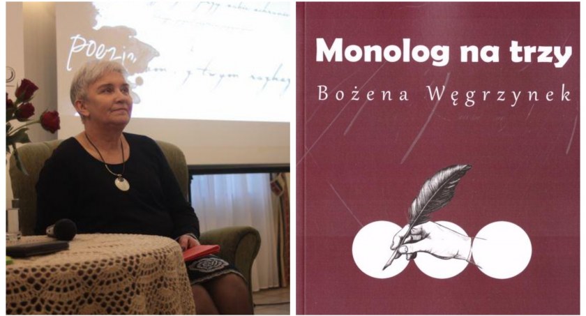 Zmarłemu mężowi Zbyszkowi – Bożena Węgrzynek wydała nowy tomik wierszy 