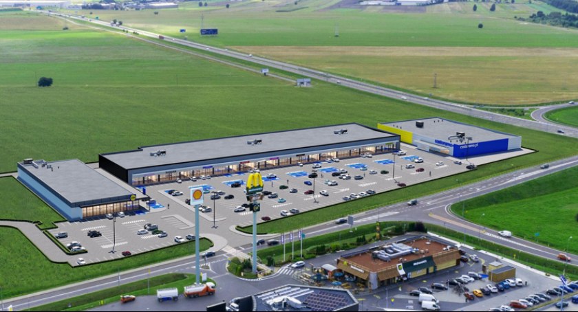 Castorama, drugi Lidl i pawilon handlowy